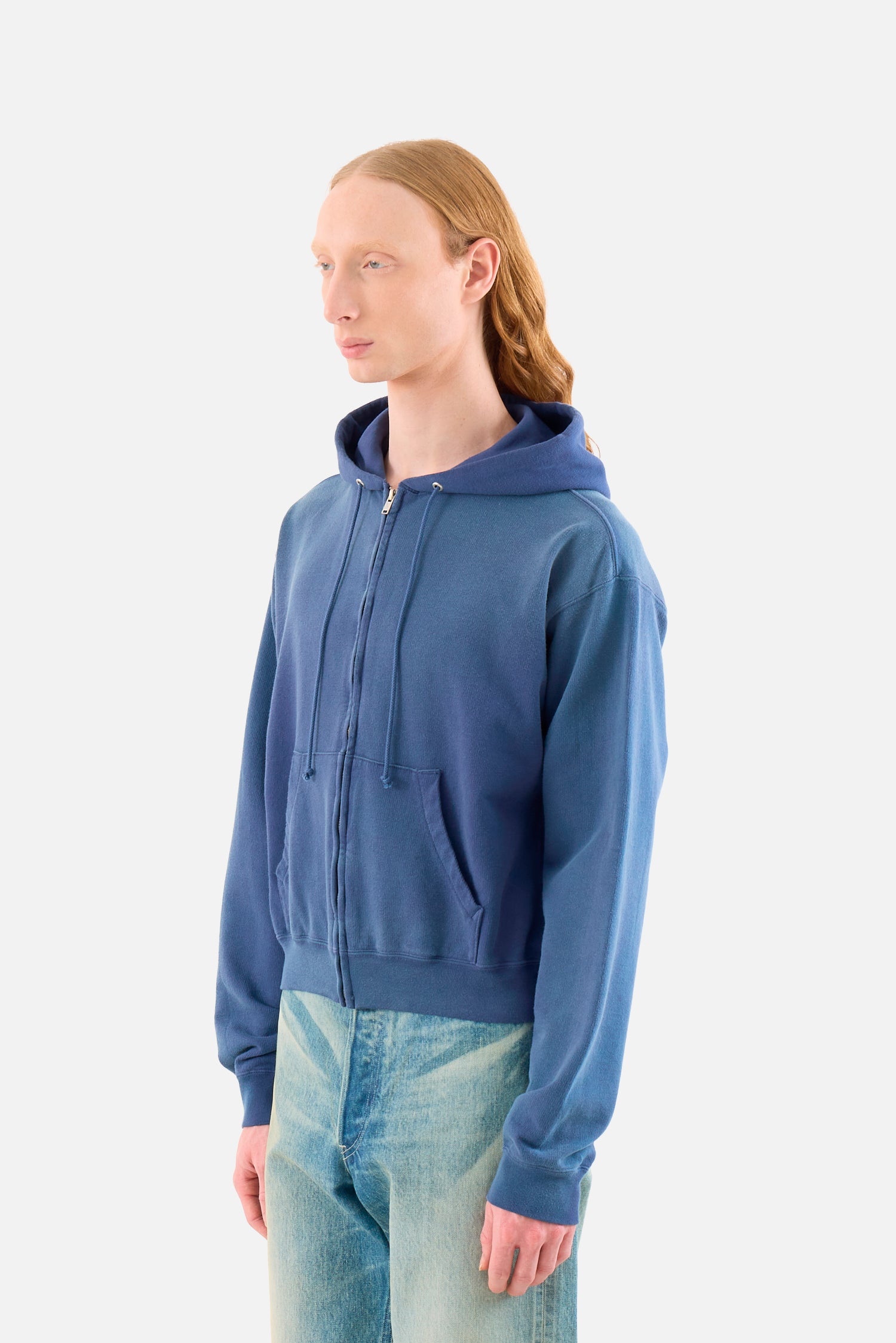 Light Sweat Zip Parka