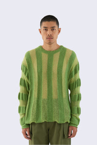 Fuzzy Threadbare Sweater