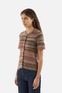 Madera Knit Short Sleeve Sweater