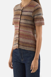 Madera Knit Short Sleeve Sweater