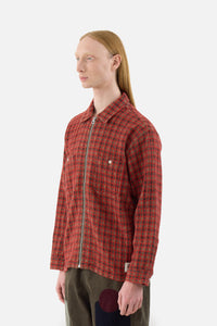 Check Mate Flannel Zip Shirt