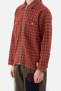 Check Mate Flannel Zip Shirt