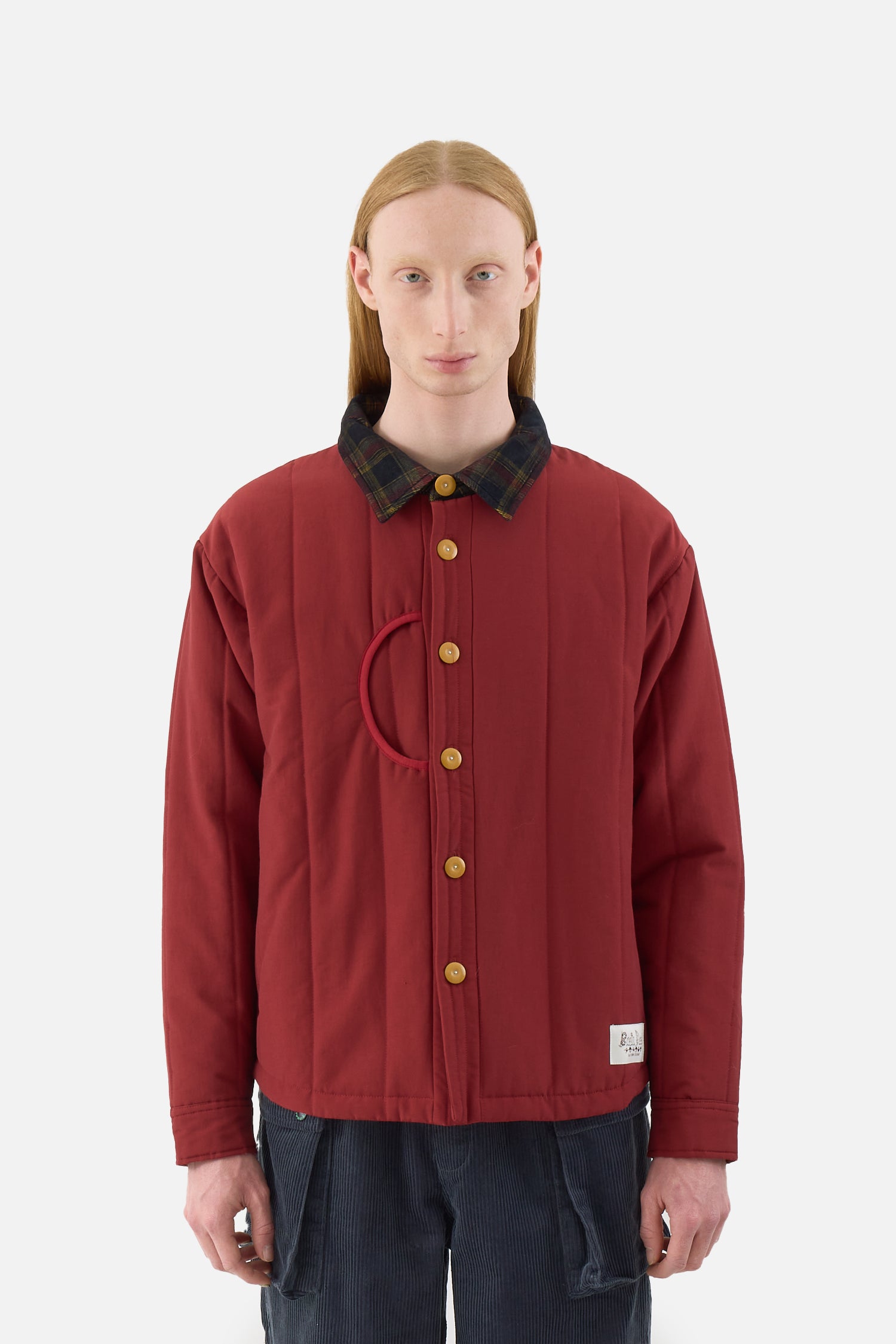 Puffer Button Up Shirt Jacket