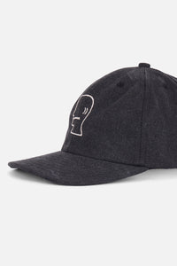 Washed Twill Logohead Hat