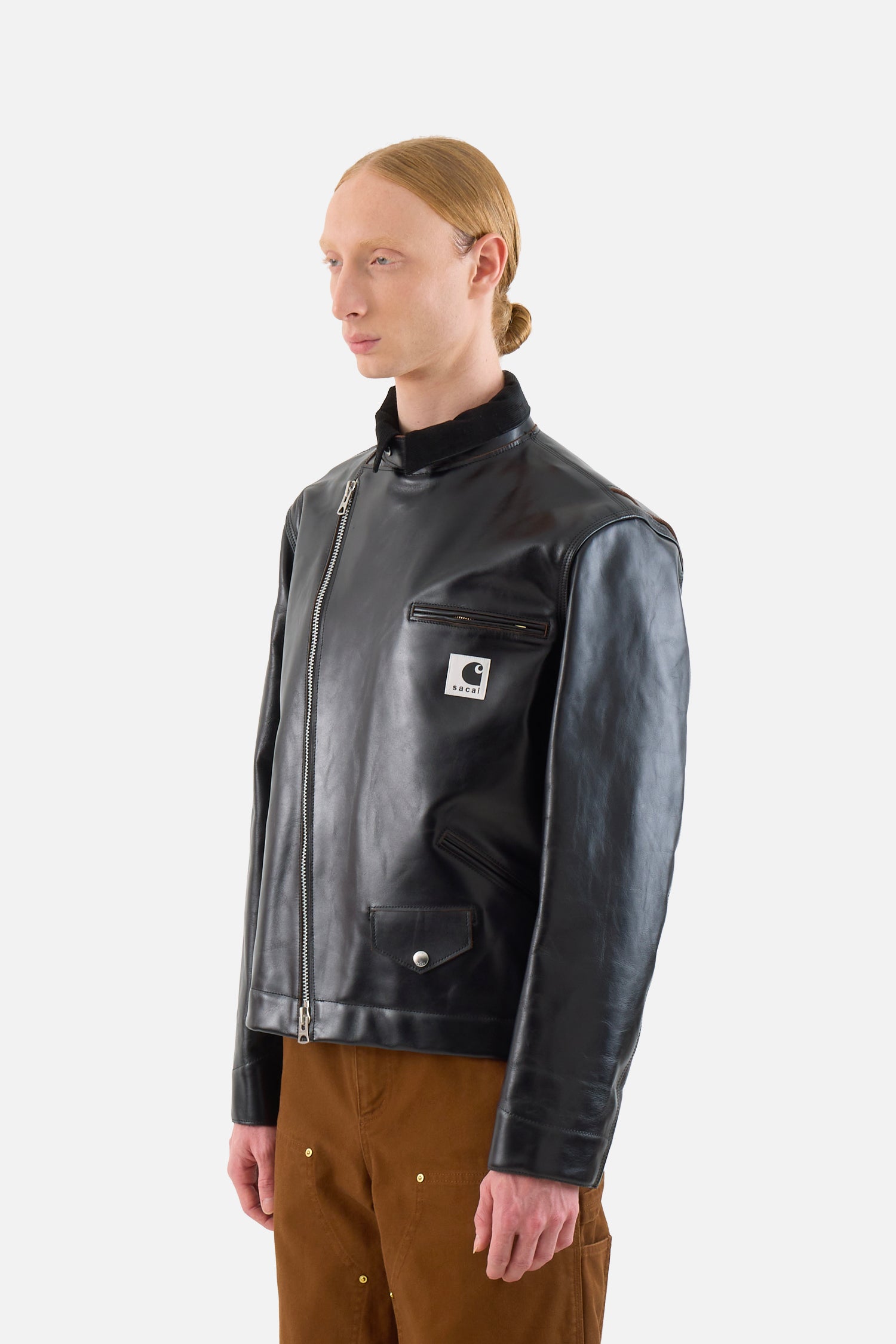 x Carhartt WIP Leather Jacket