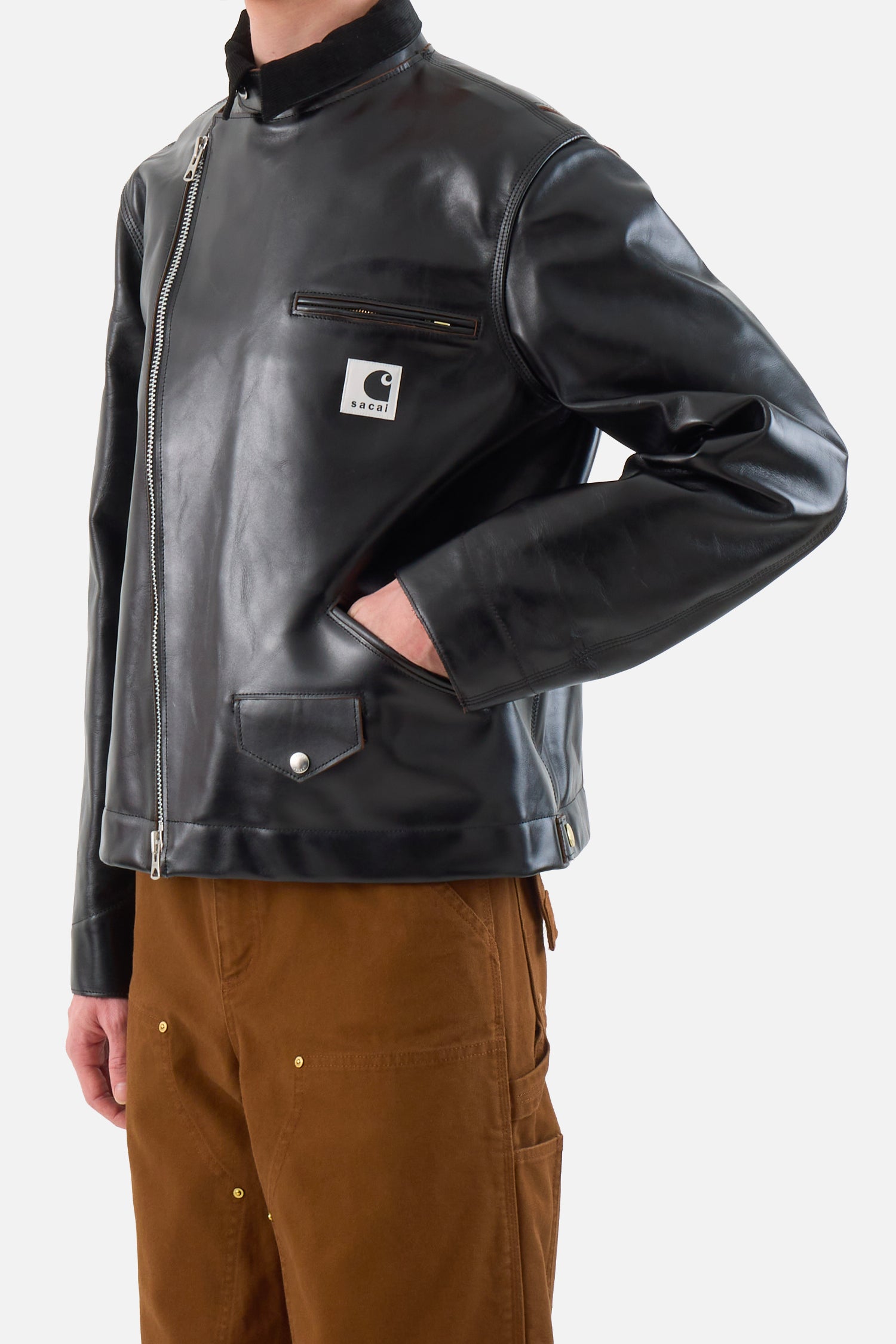 x Carhartt WIP Leather Jacket