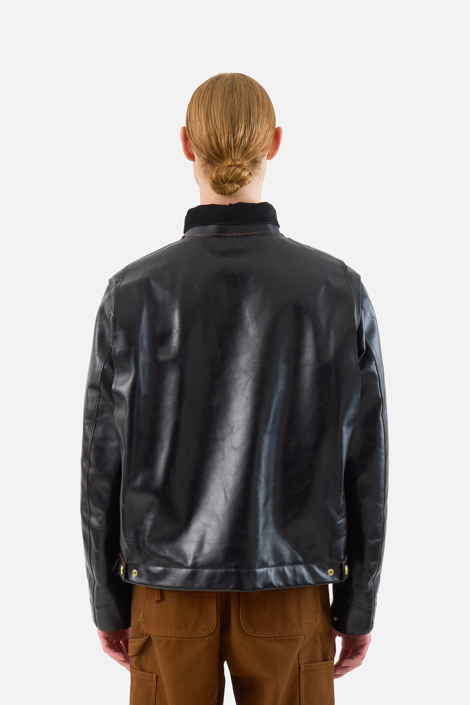 x Carhartt WIP Leather Jacket