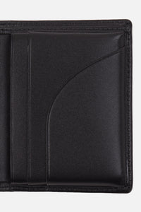 SA0641SE Silver Eyelet Black Wallet