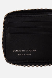 SA7100SE Silver Eyelet Black Wallet