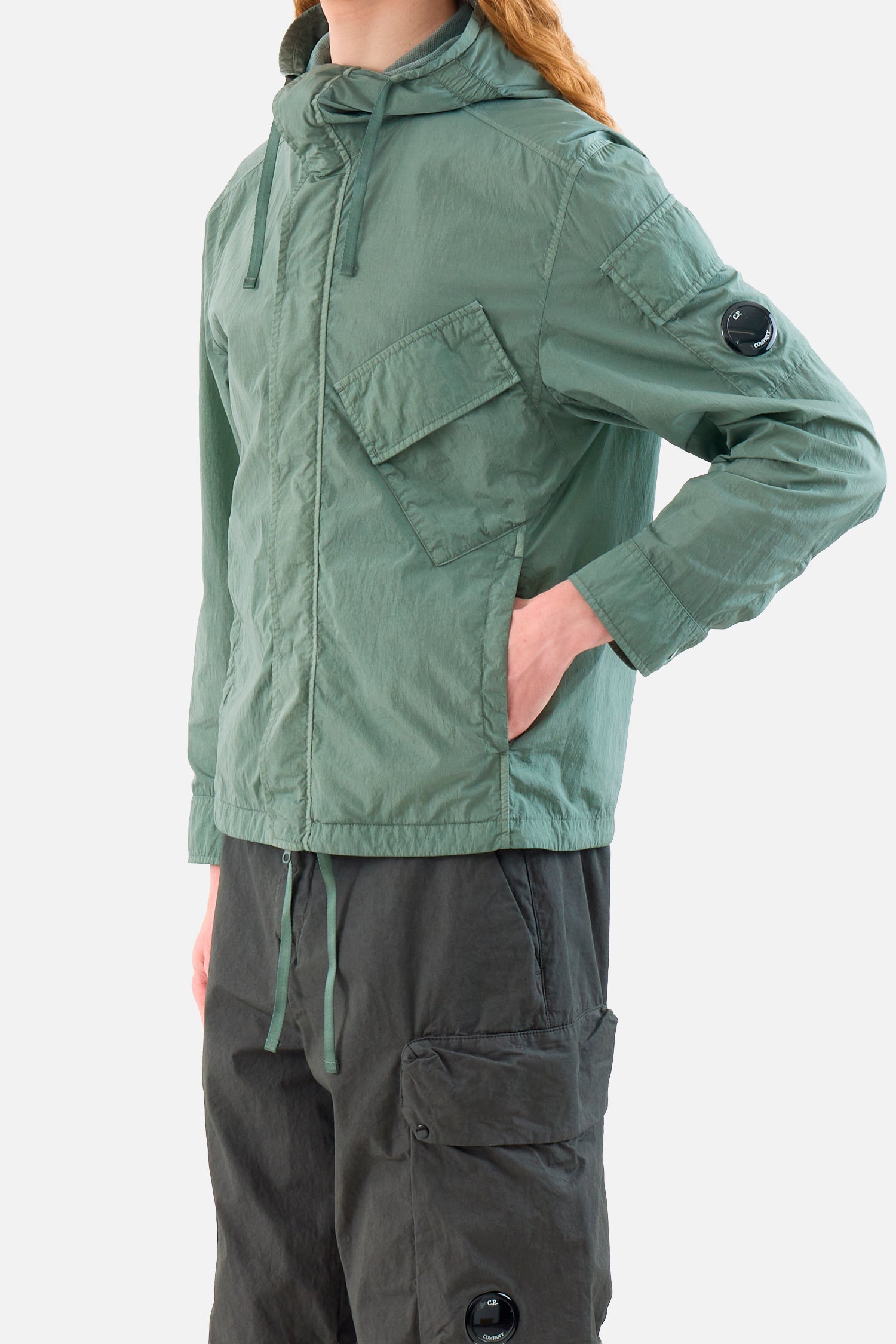 Chrome R-Hooder Lens Overshirt