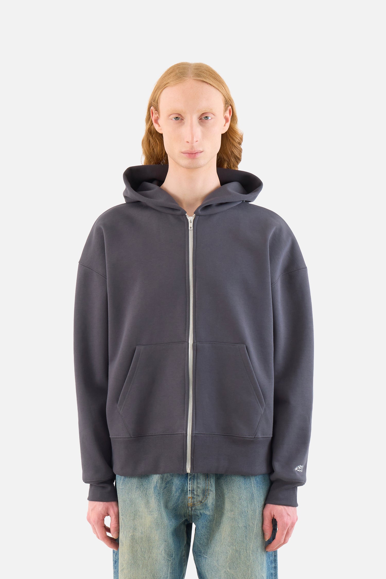 Full Zip Basic Hoodie