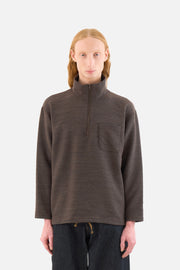 Zip Mock Neck