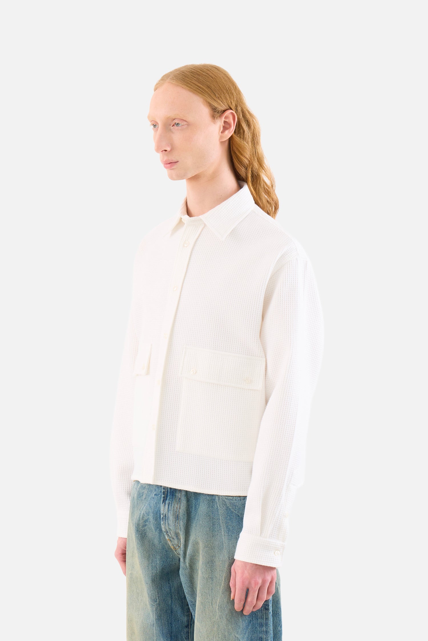 Boxy Honeycomb Shirt