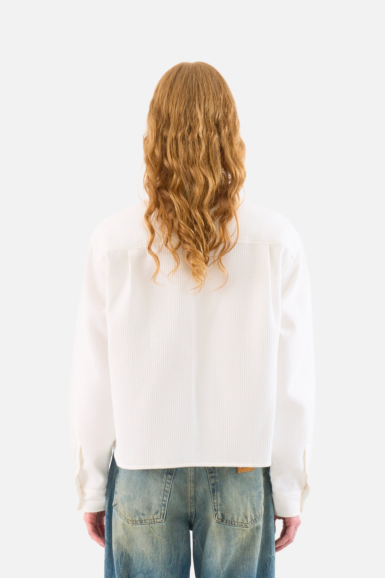 Boxy Honeycomb Shirt