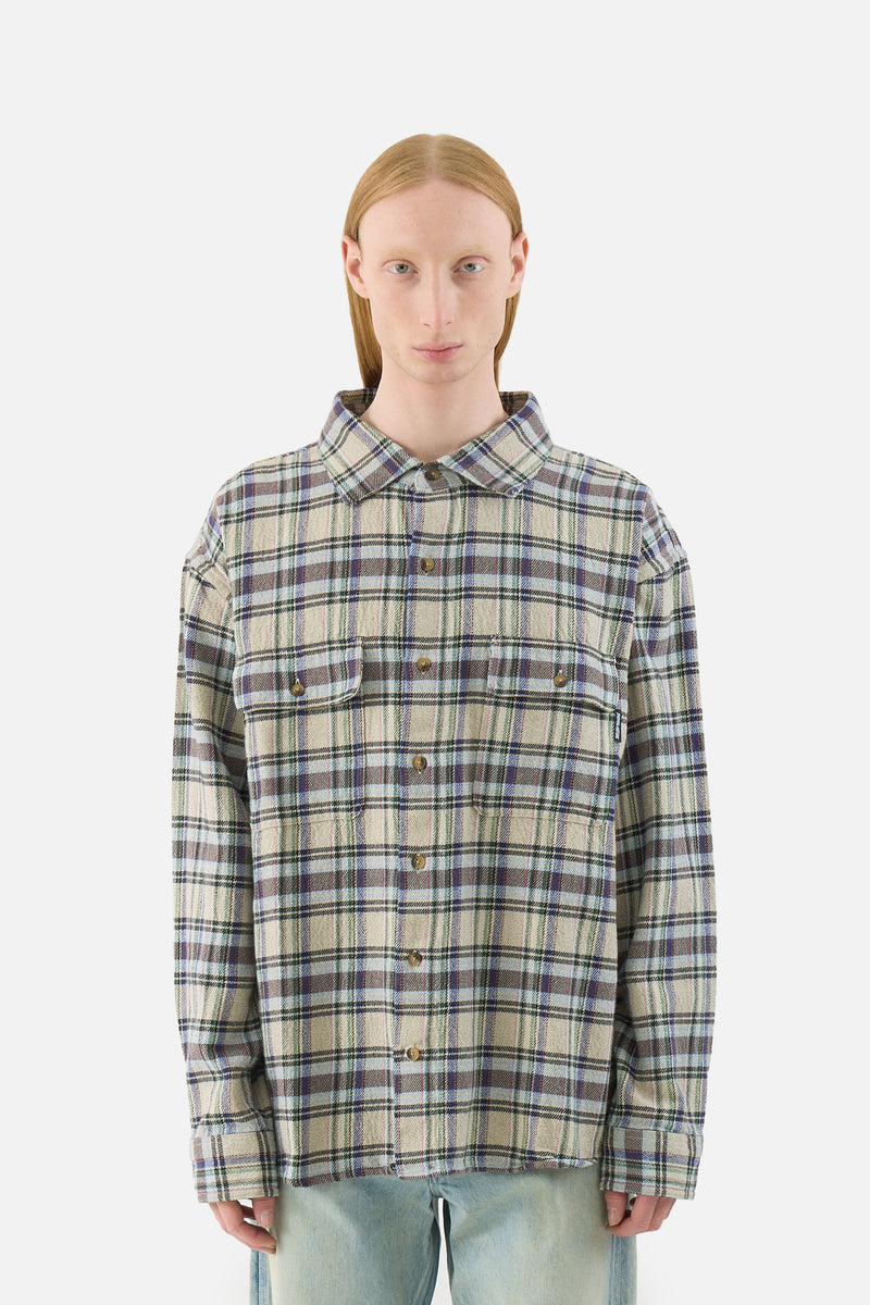 Rusty Plaid Flanel Shirt