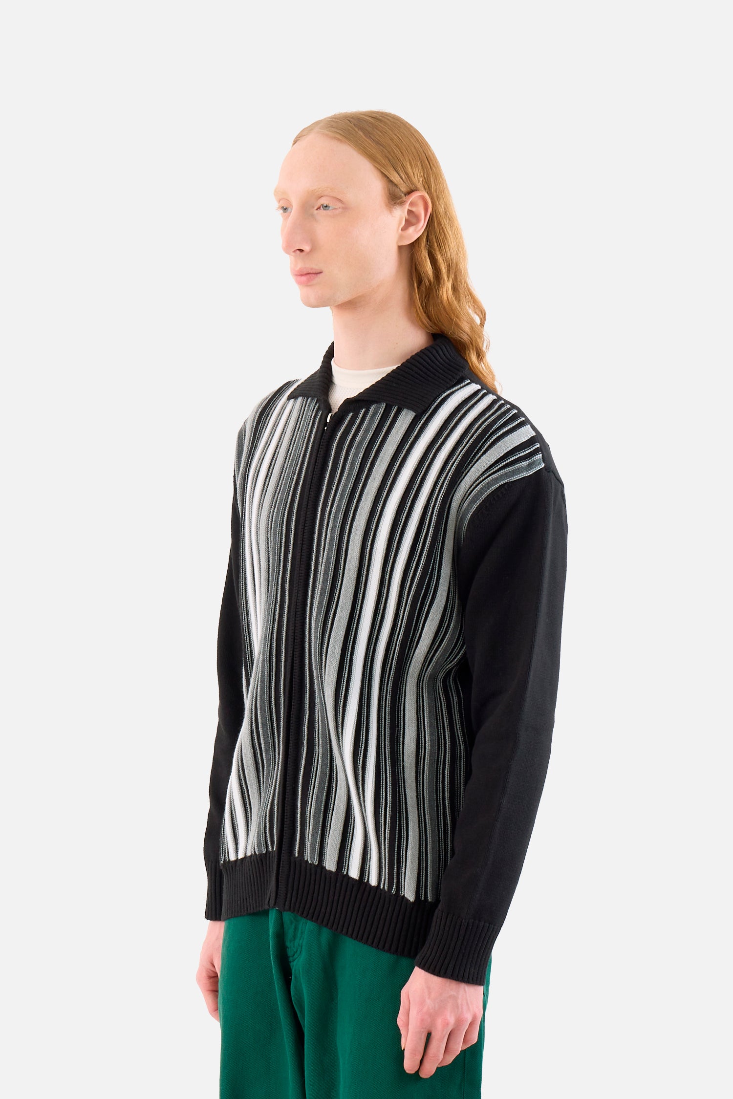 Mono Multi Zip Cardigan