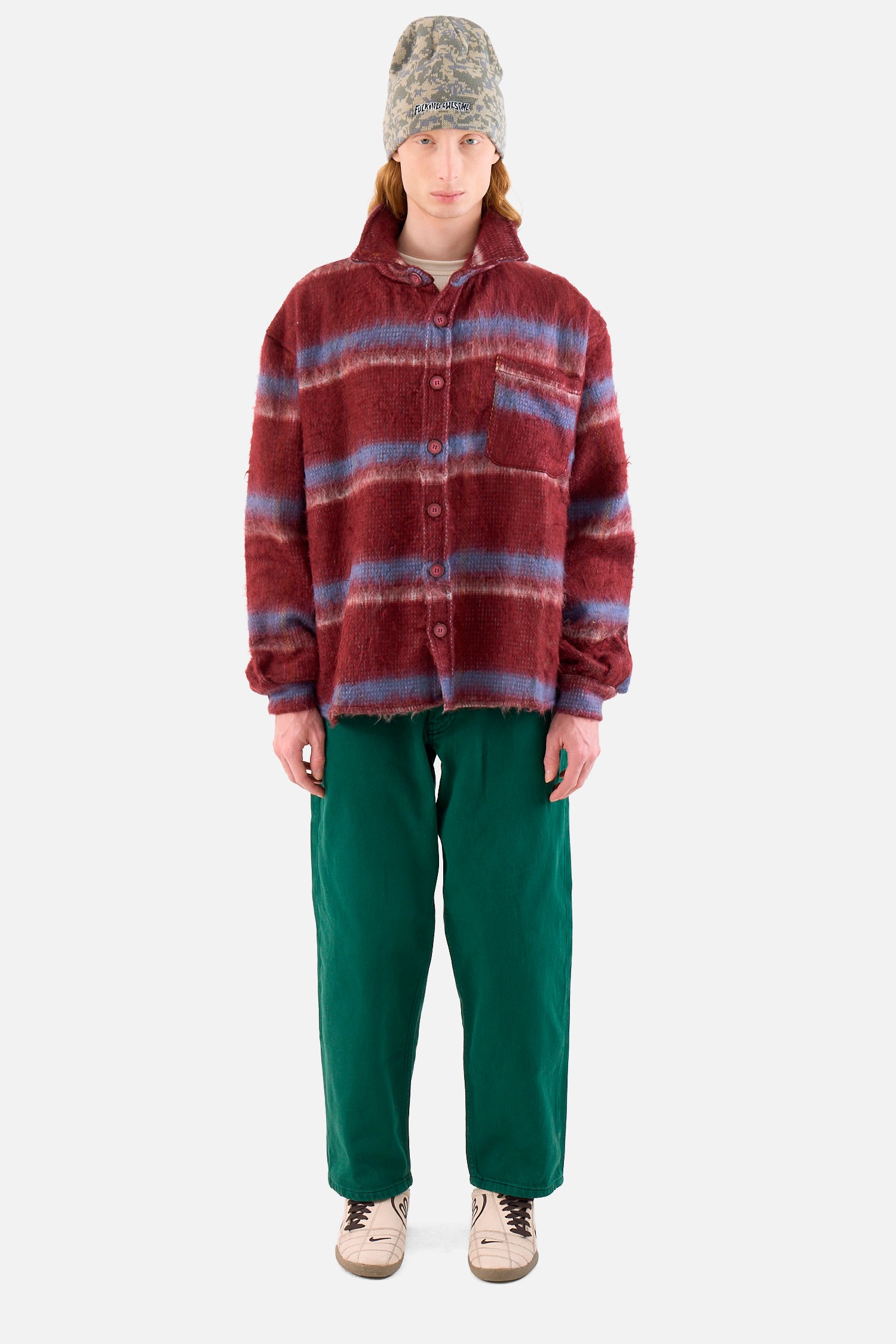 Color Wash Oversized Flannel