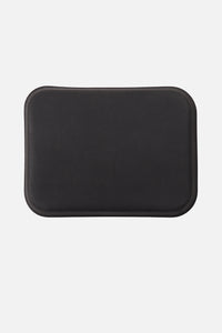 Leather Tray L Black