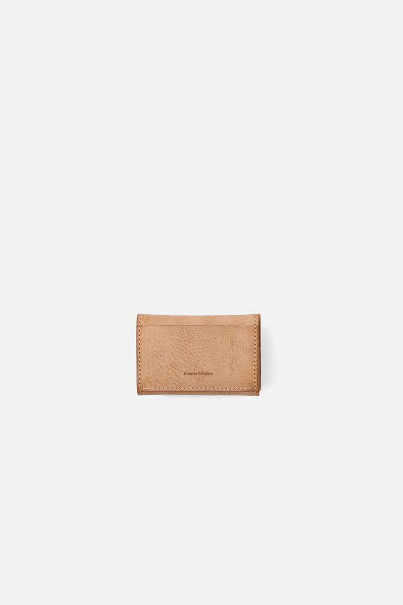 Clasp Coin Case Natural