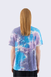 Spray Dyed T-Shirt With Logo