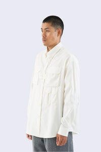 Multipocket Flannel Shirt