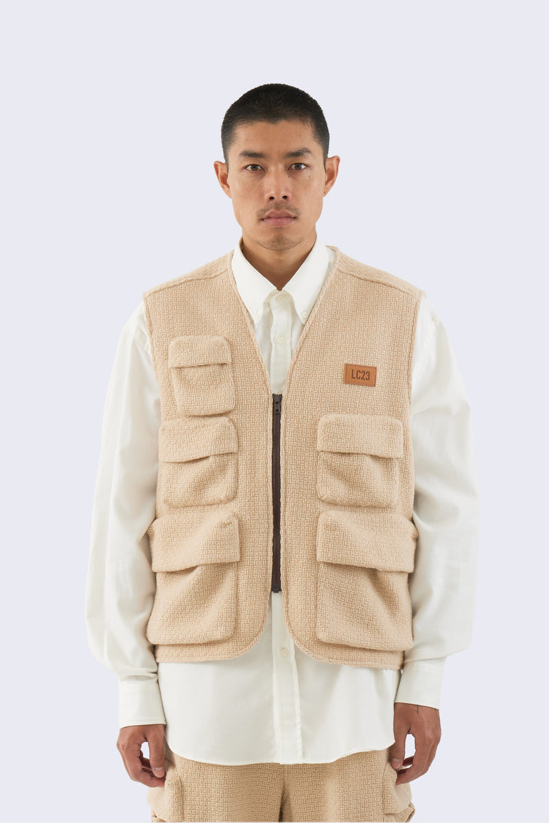 Wool Multipocket Vest