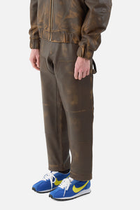 Leather Work Trousers