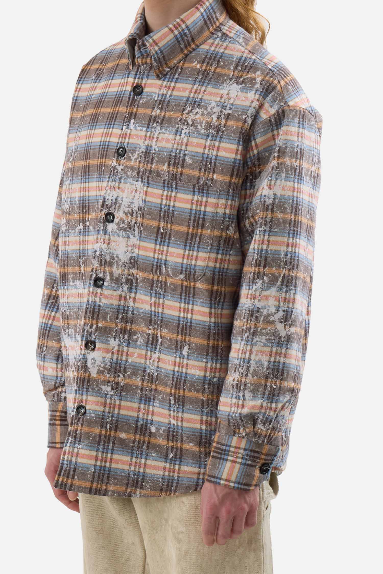 Dirty Check Overshirt