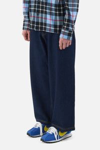 Wide Denim Trousers