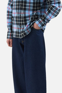 Wide Denim Trousers