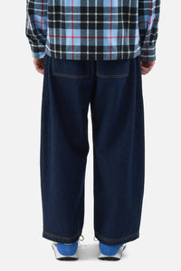 Wide Denim Trousers