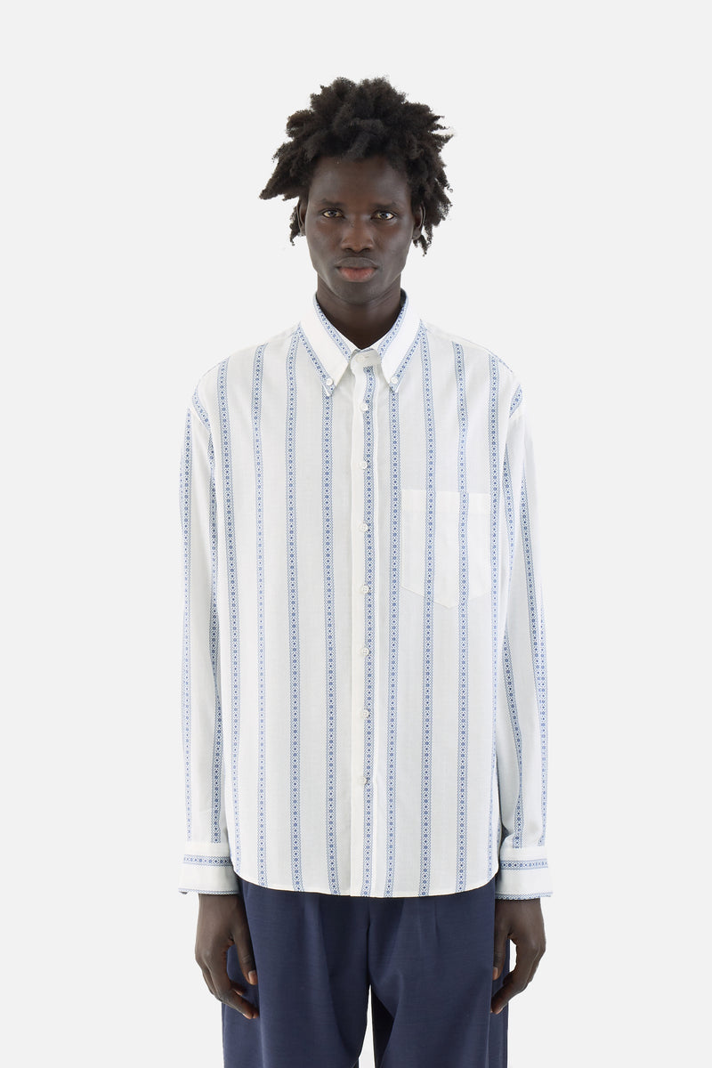 Jacquard Stripes Shirt