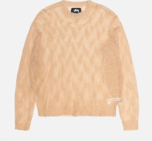 Loose Knit Cross Cable Sweater