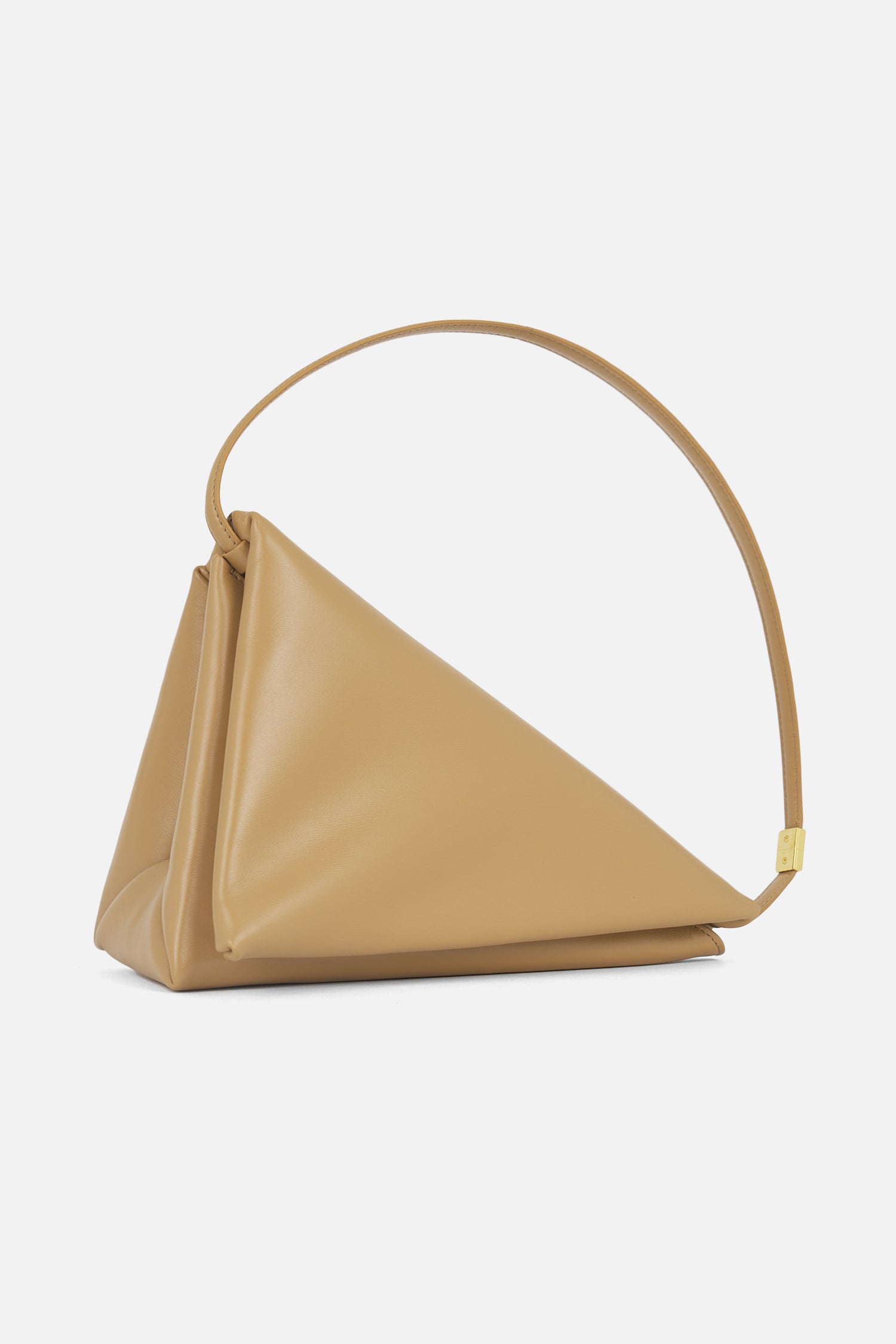 Prisma Triangular Leather Bag