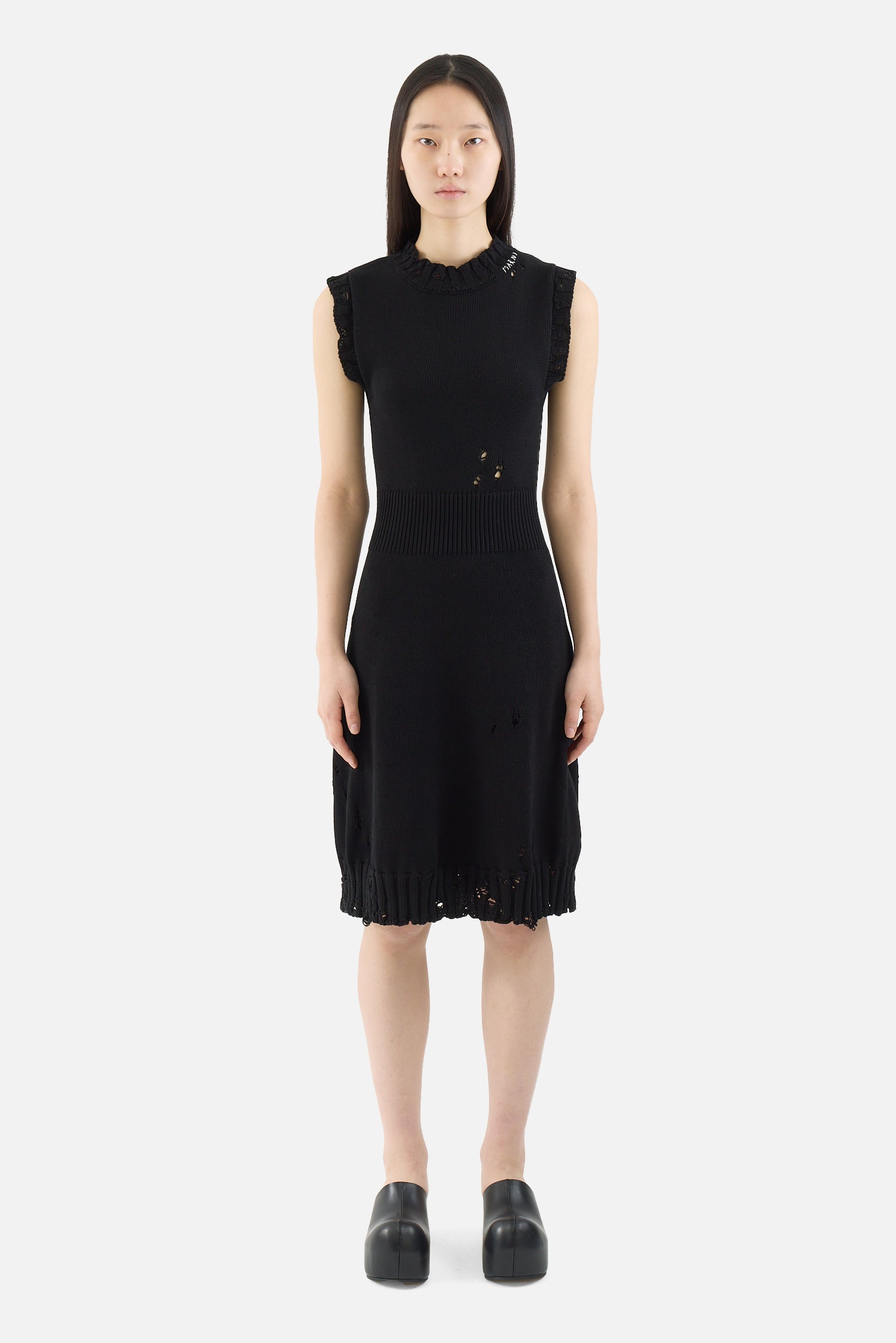 Dishevelled Cotton Skirt