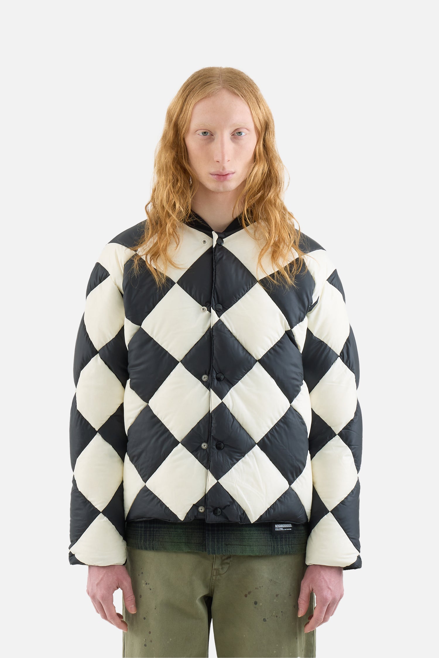 Checker Down Jacket