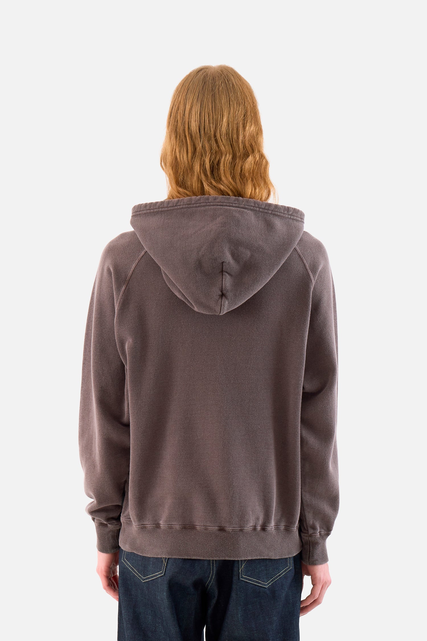 Pigment Dyed Sweat Hoodie LS