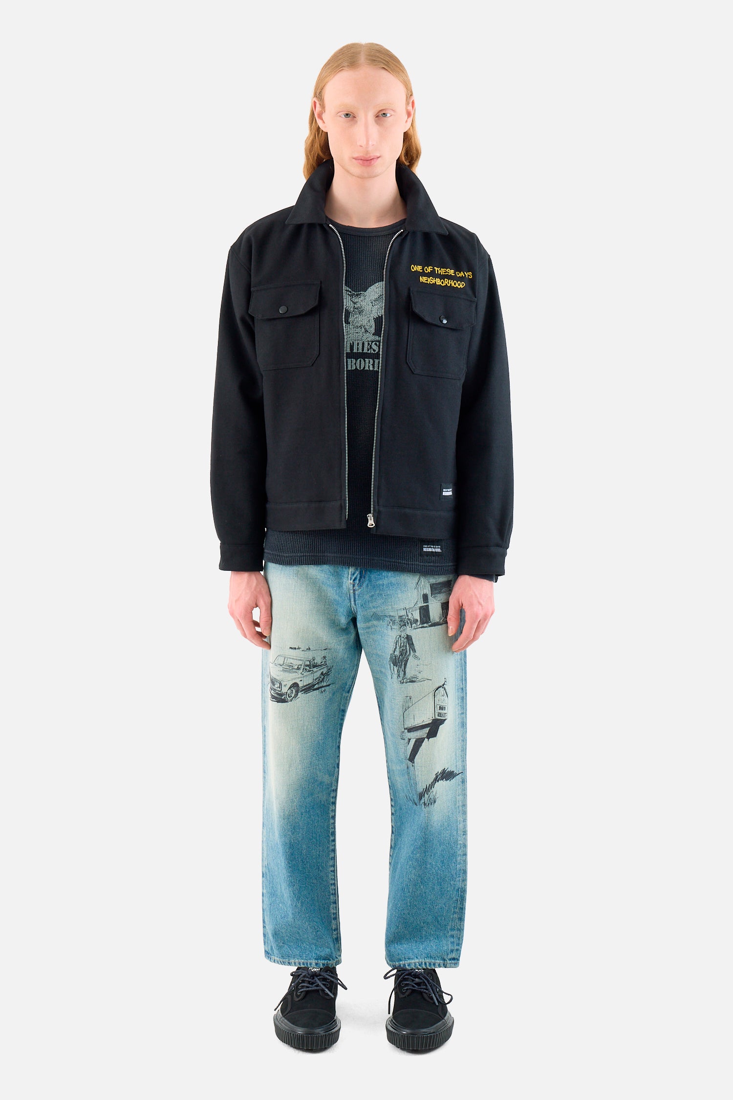 x One Of The Days Zip Work Jacket