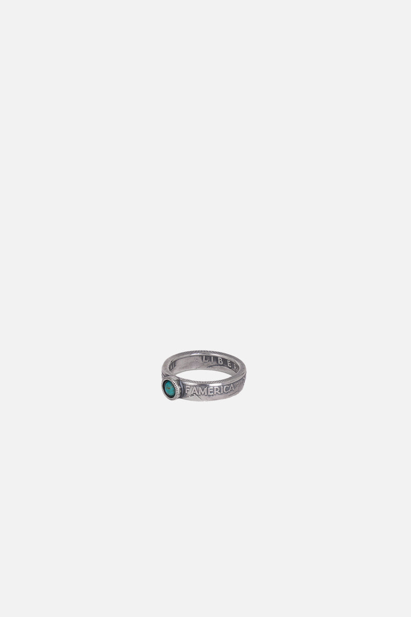 50c Ring Turquoise