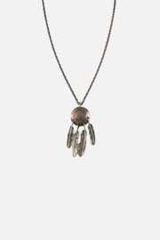 Multi Feathers Necklace
