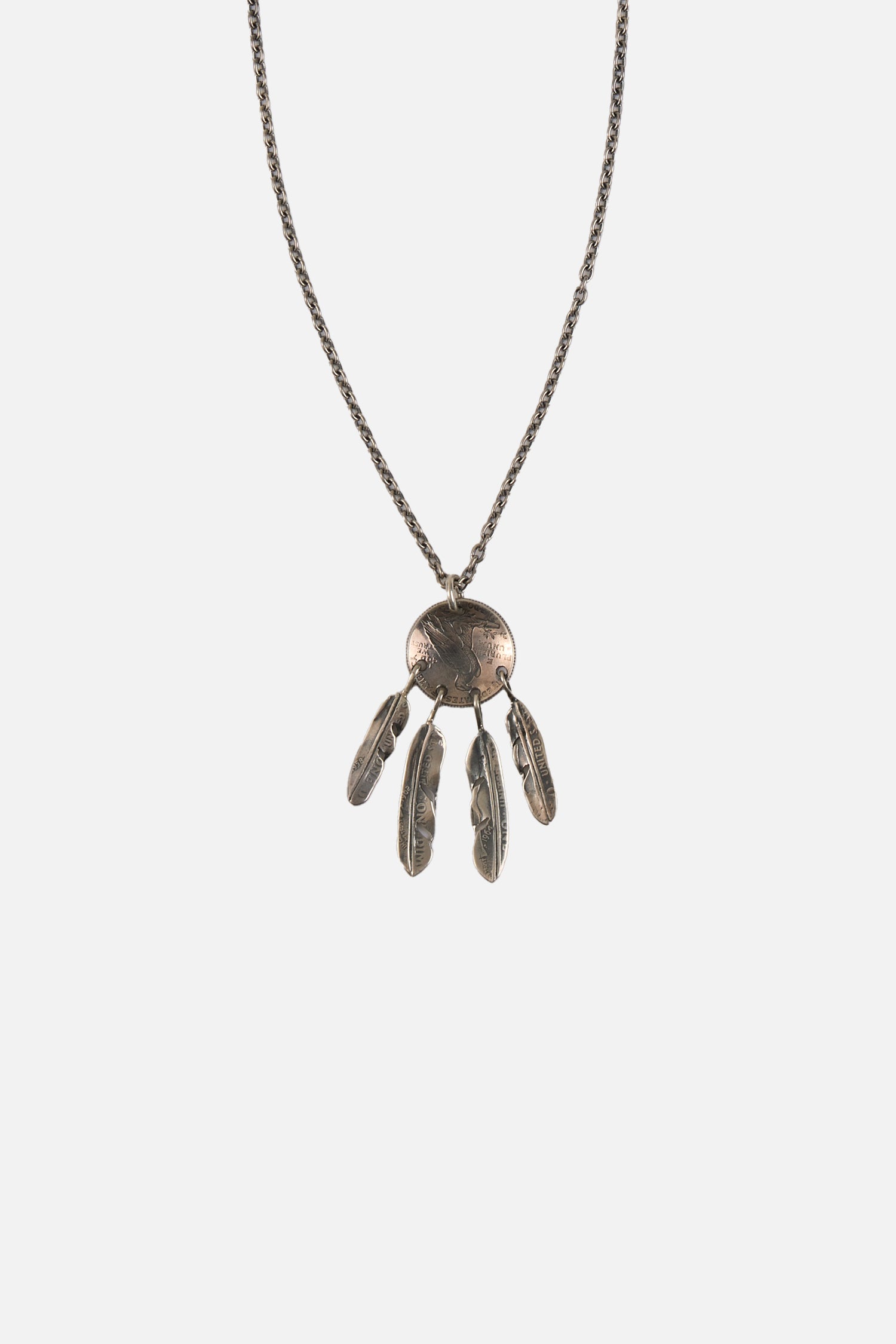Multi Feathers Necklace
