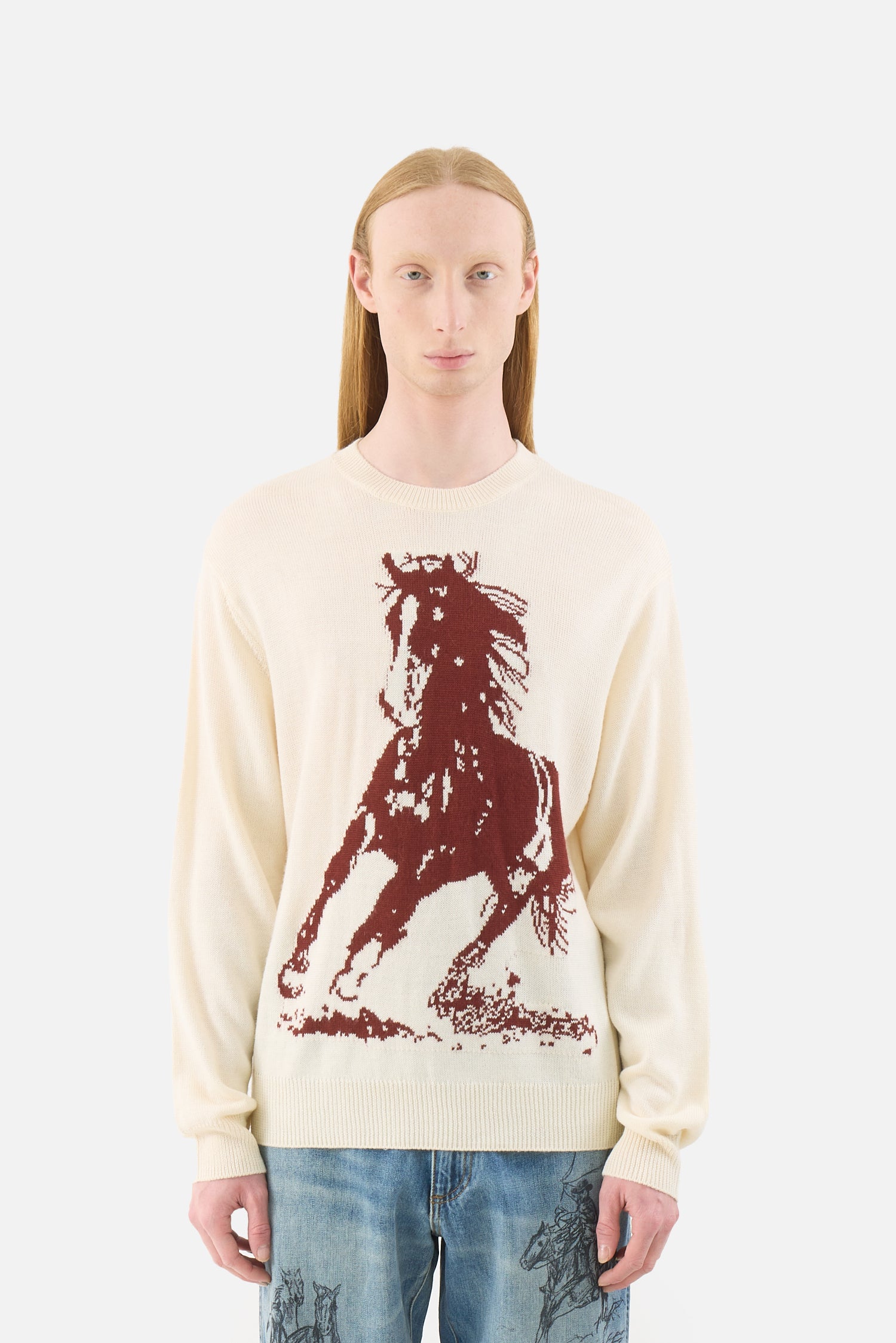 Running Horse Knit Sweater