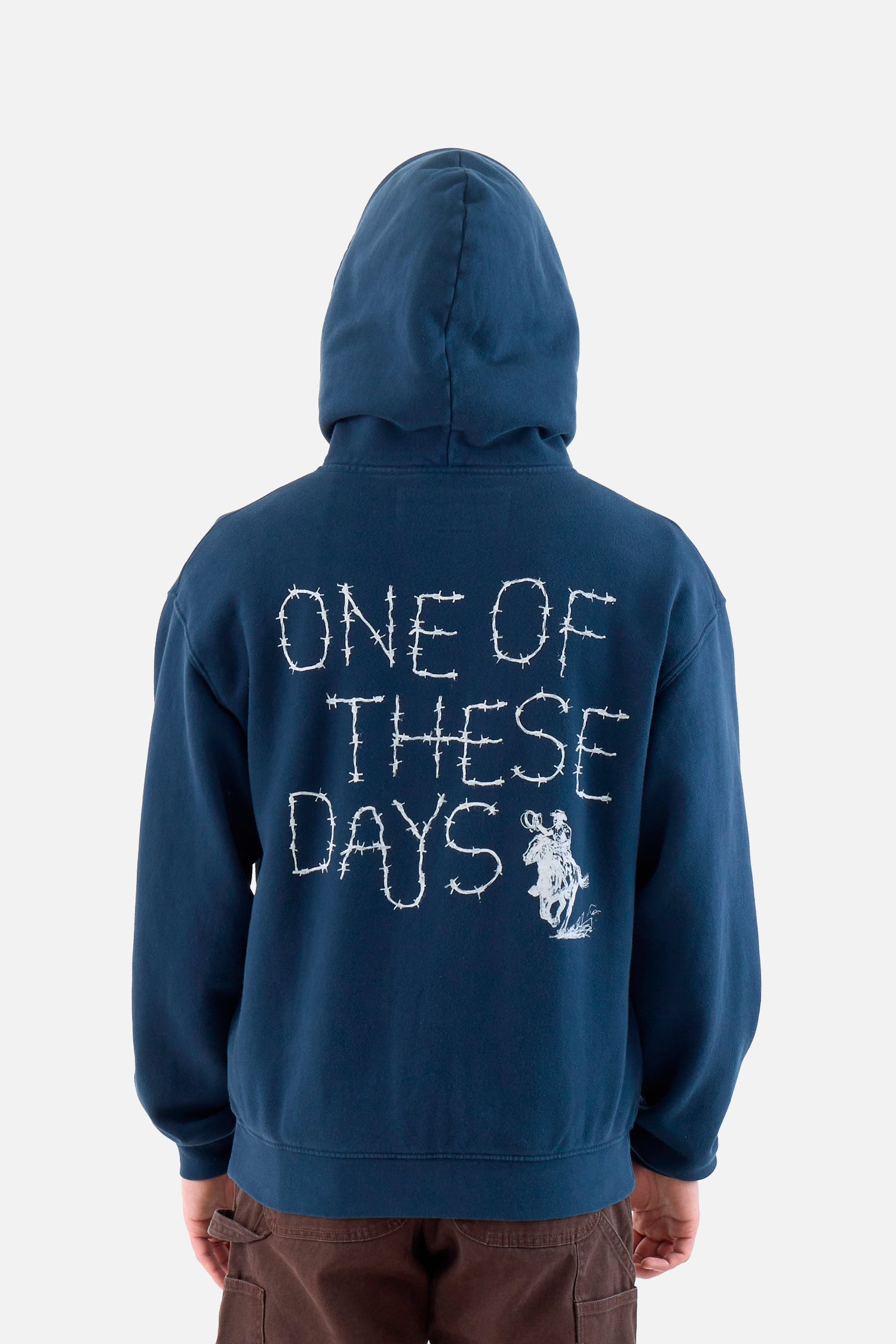 Barbed Zip Hooded Sweatshirt