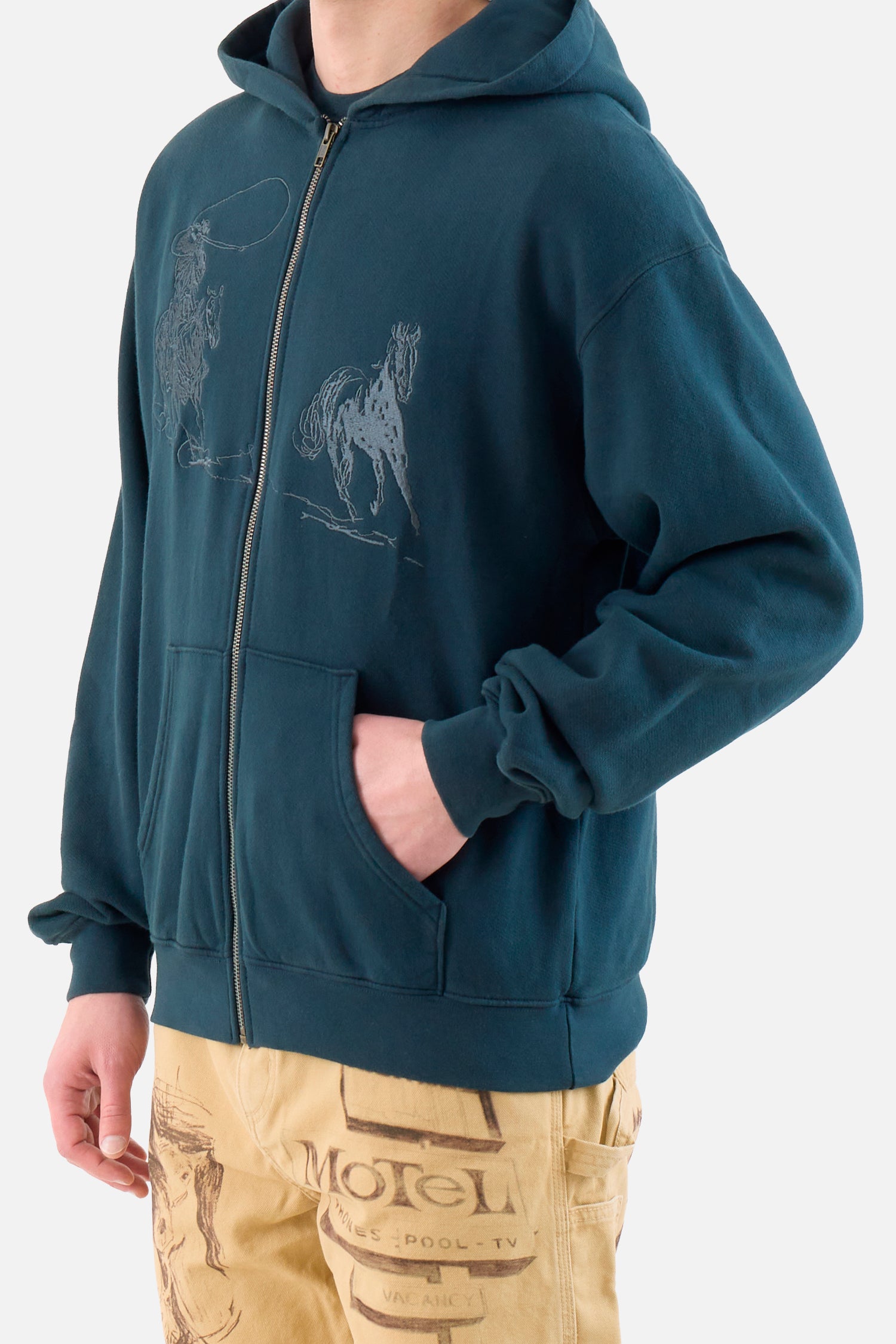 Into the Distance Zip Hoodie