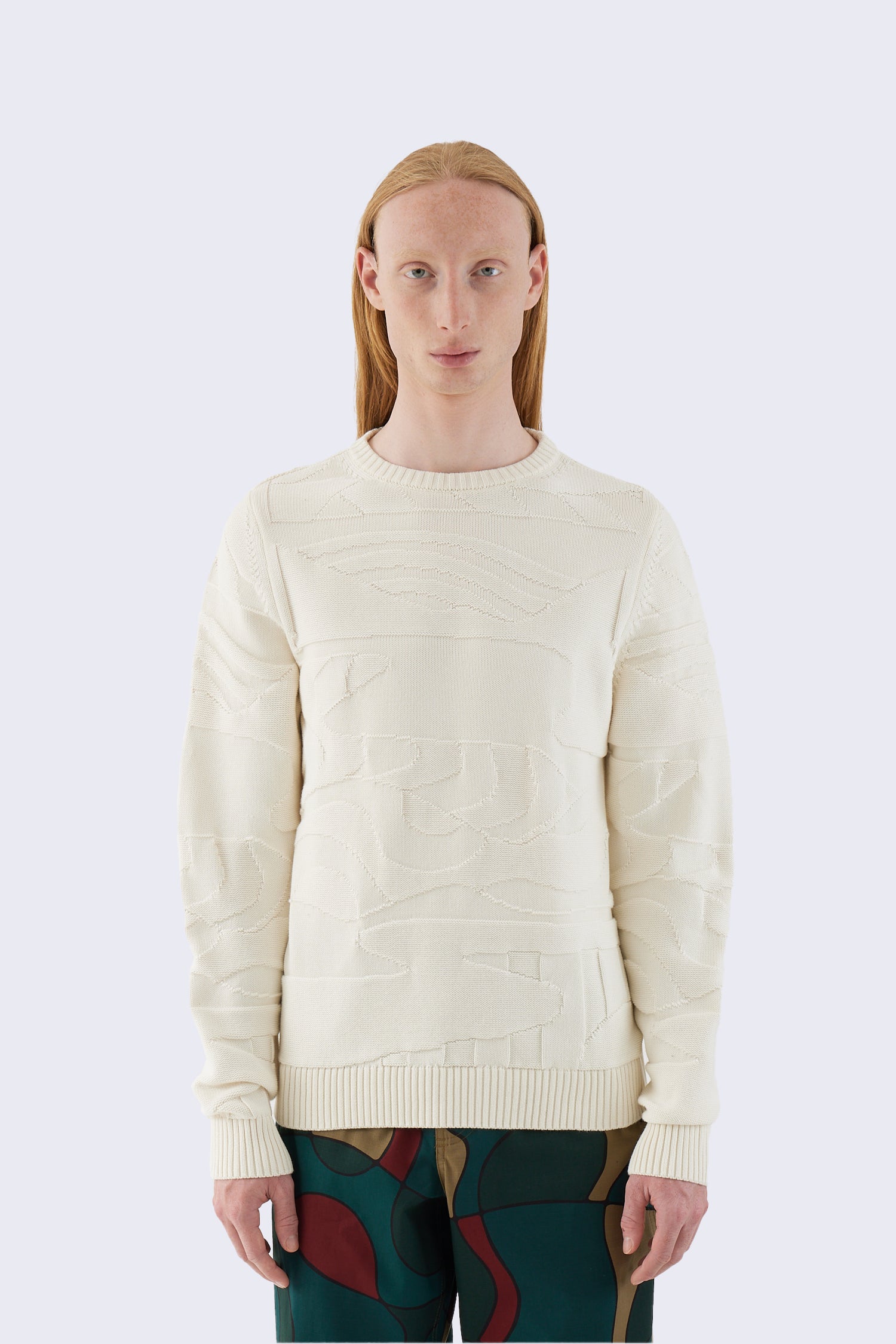 Landscaped Knitted Pullover