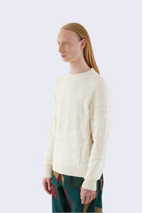 Landscaped Knitted Pullover