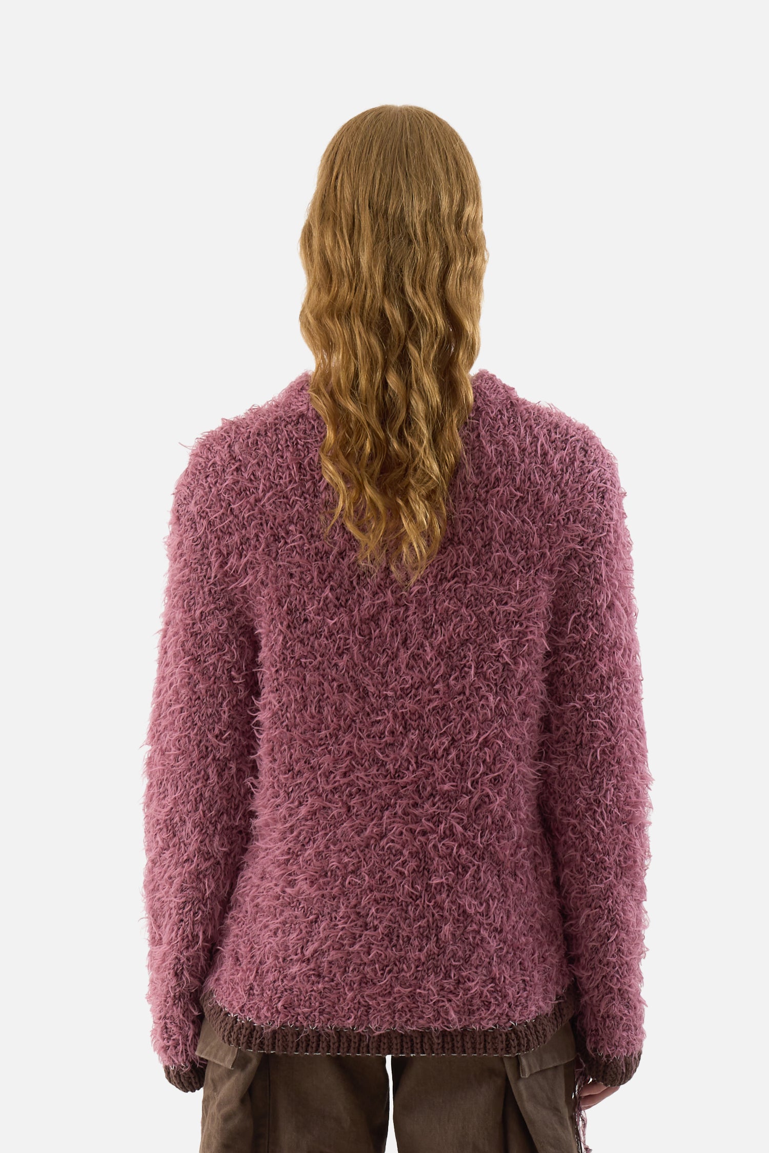 Furry Knit Pullover