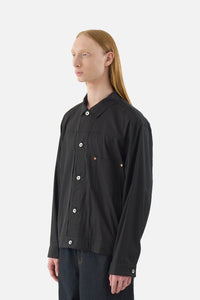 Cotton Poplin Shirt Jacket