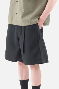 Matelasse Twill Mix Shorts