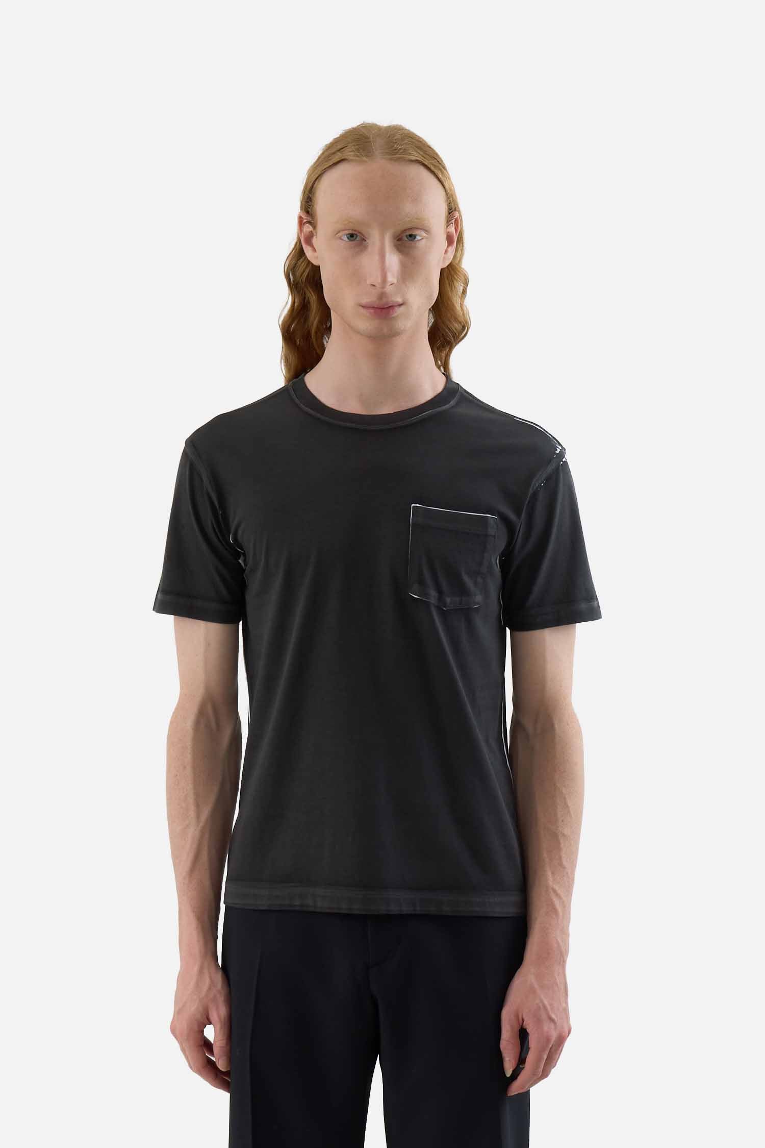 Printed Pocket T-Shirt